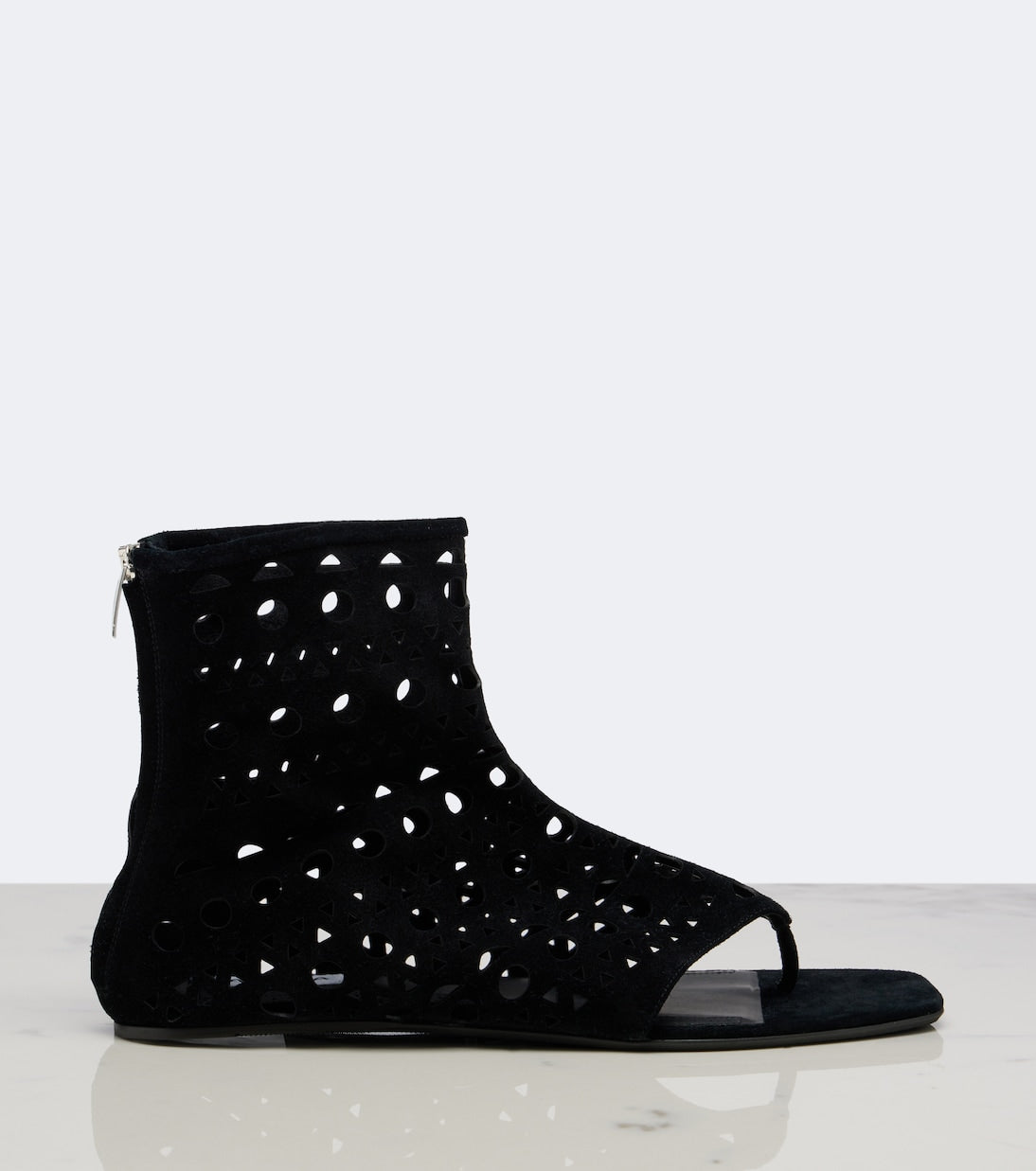 Alaïa - Neo Vienne suede thong sandals