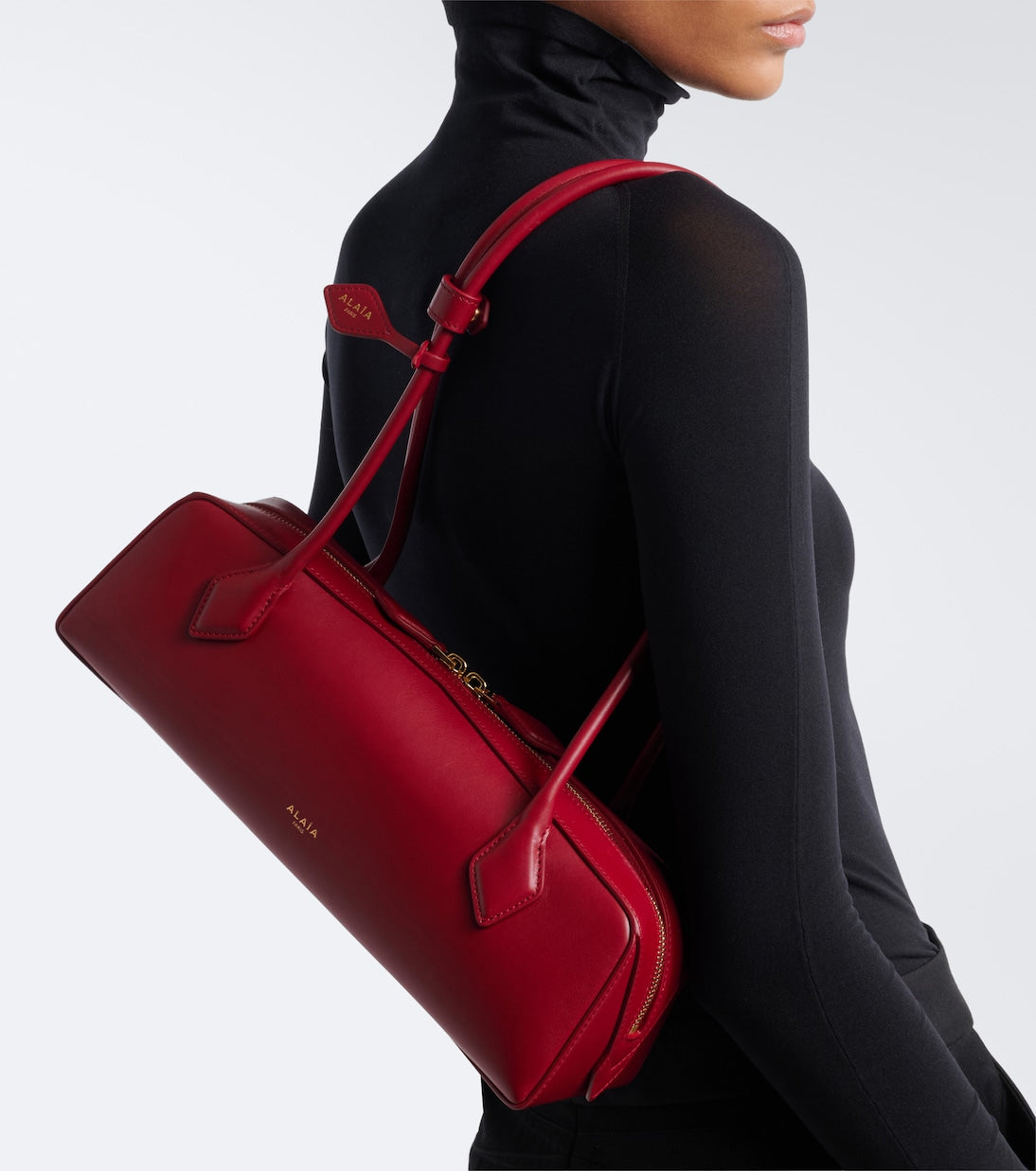 Alaïa - Le Teckel Medium leather shoulder bag