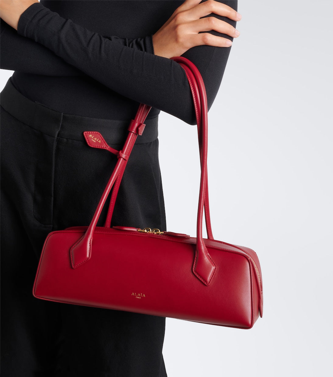 Alaïa - Le Teckel Medium leather shoulder bag