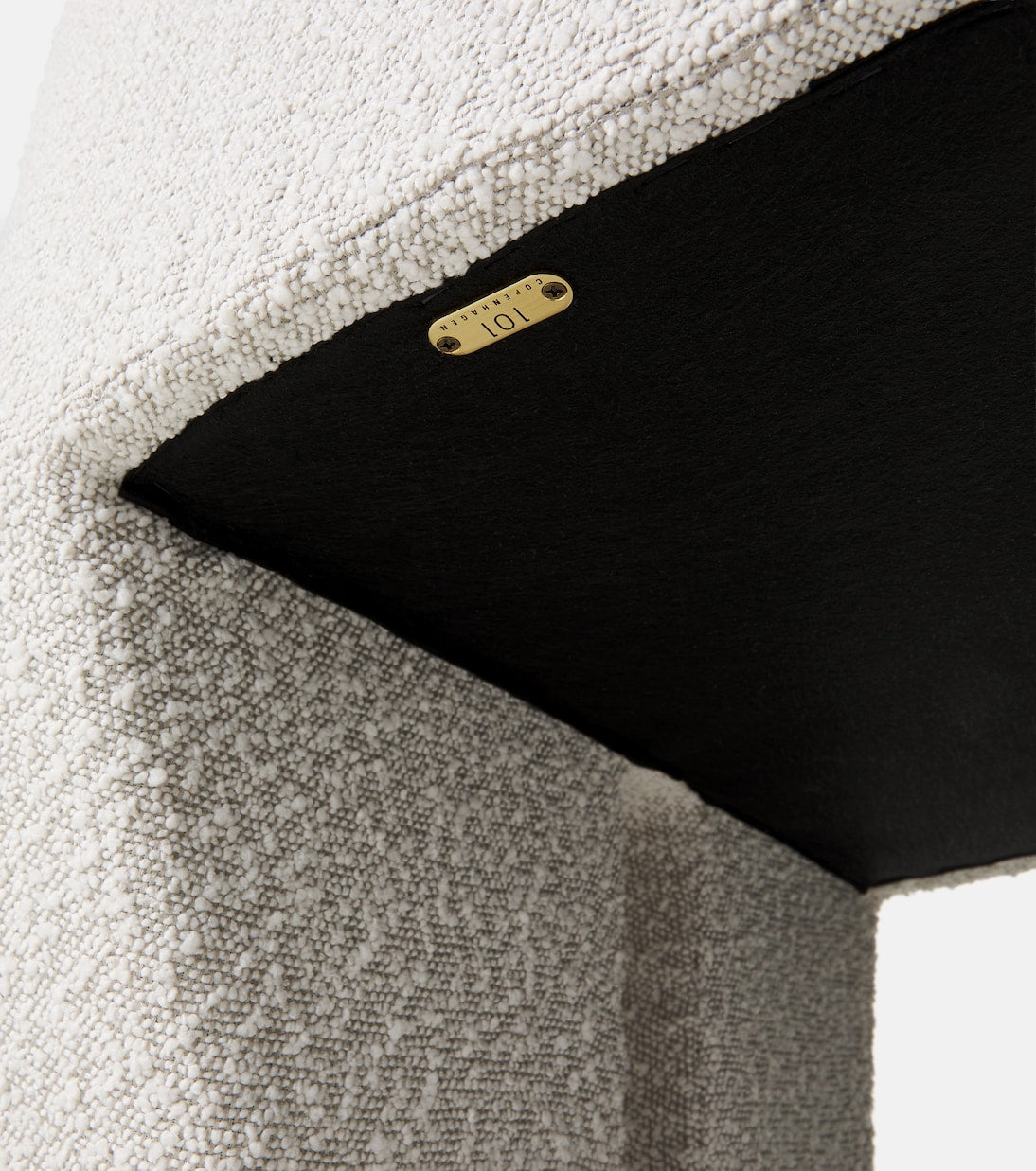 101 Copenhagen - Sculpt bouclé stool