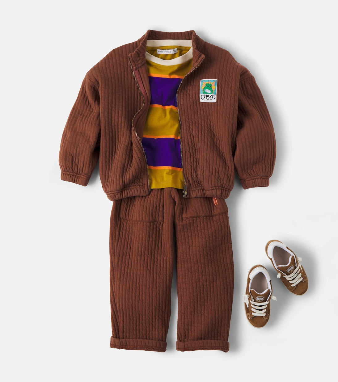 Bobo Choses - Cotton zip-up sweatshirt