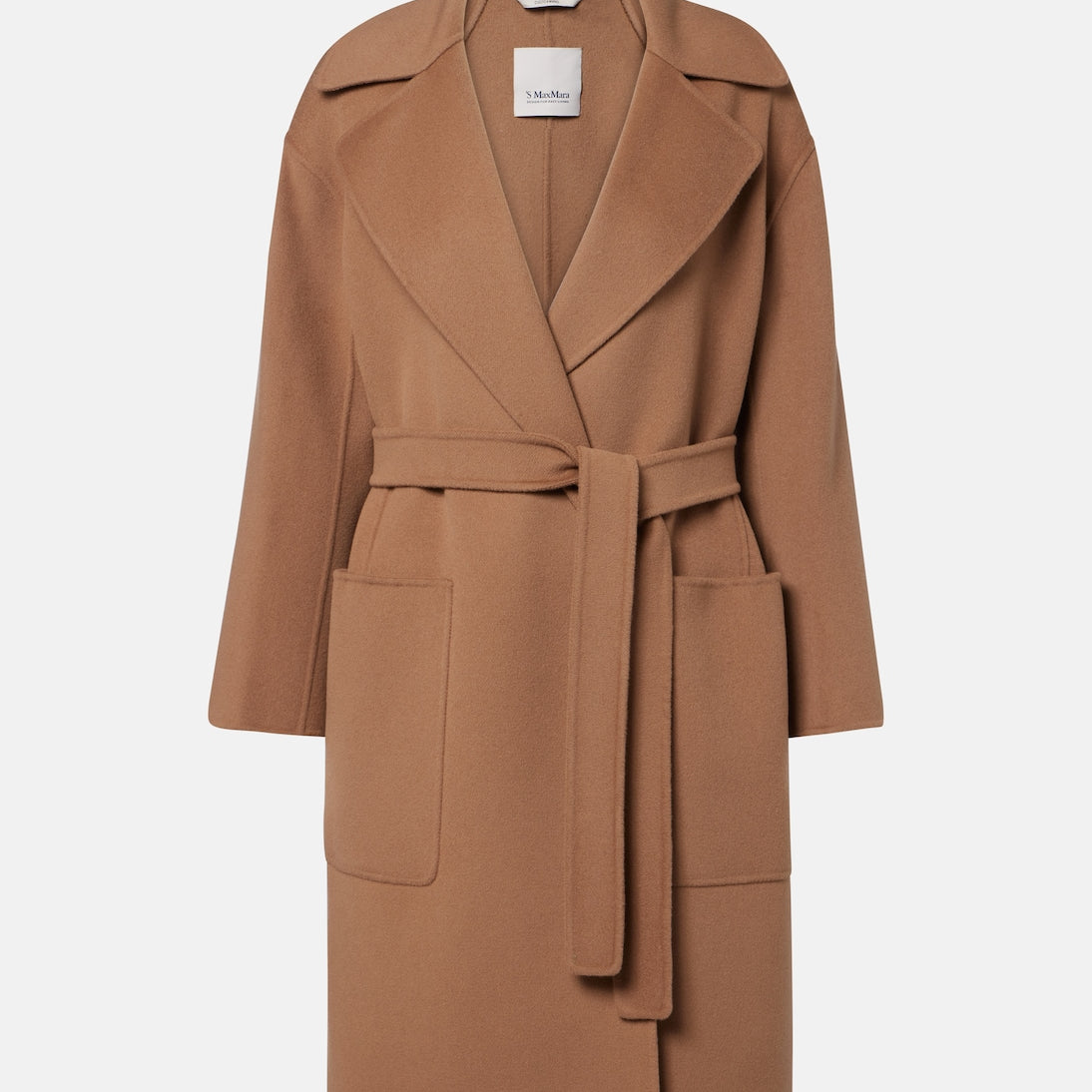 'S Max Mara - Virgin wool wrap coat