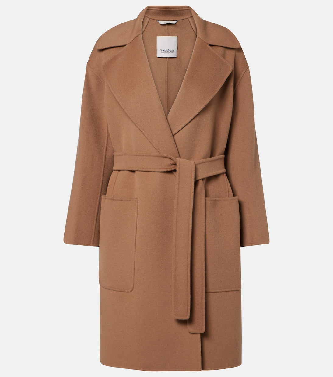 'S Max Mara - Virgin wool wrap coat
