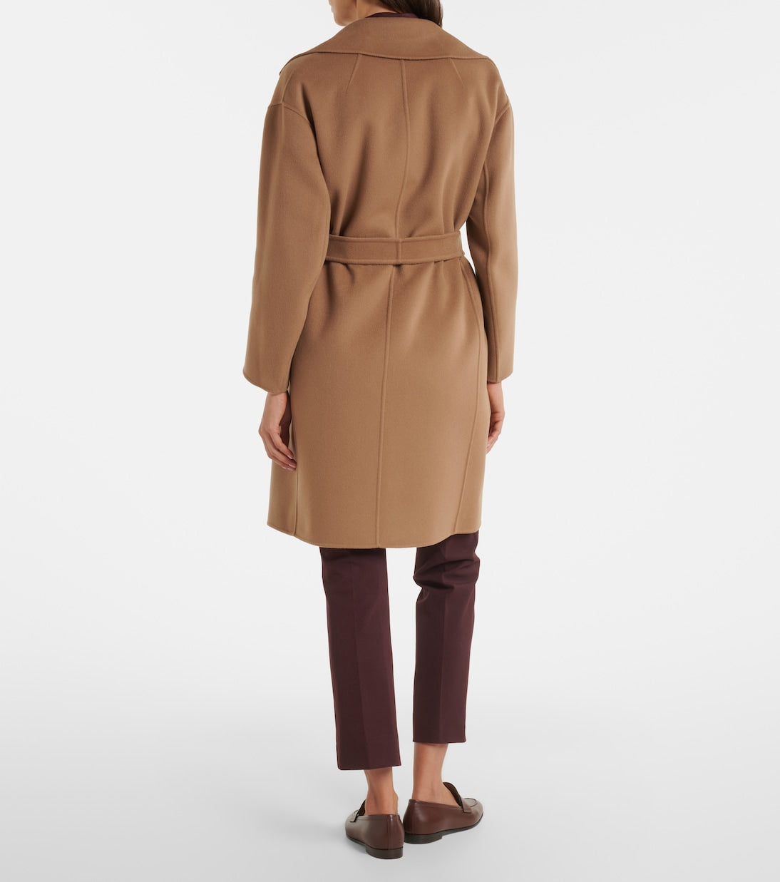 'S Max Mara - Virgin wool wrap coat