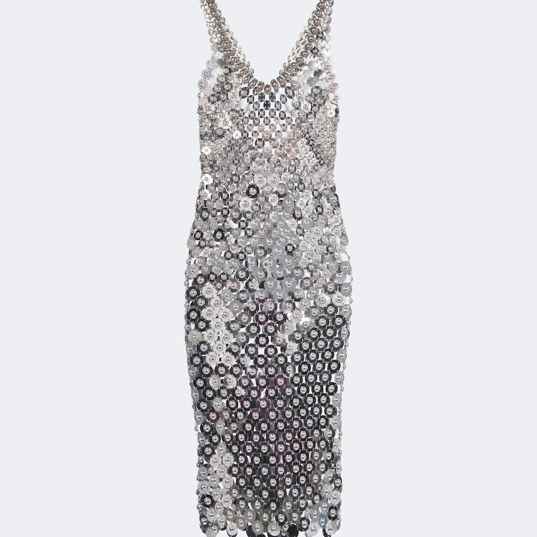 Rabanne - Chainmail embellished cocktail dress