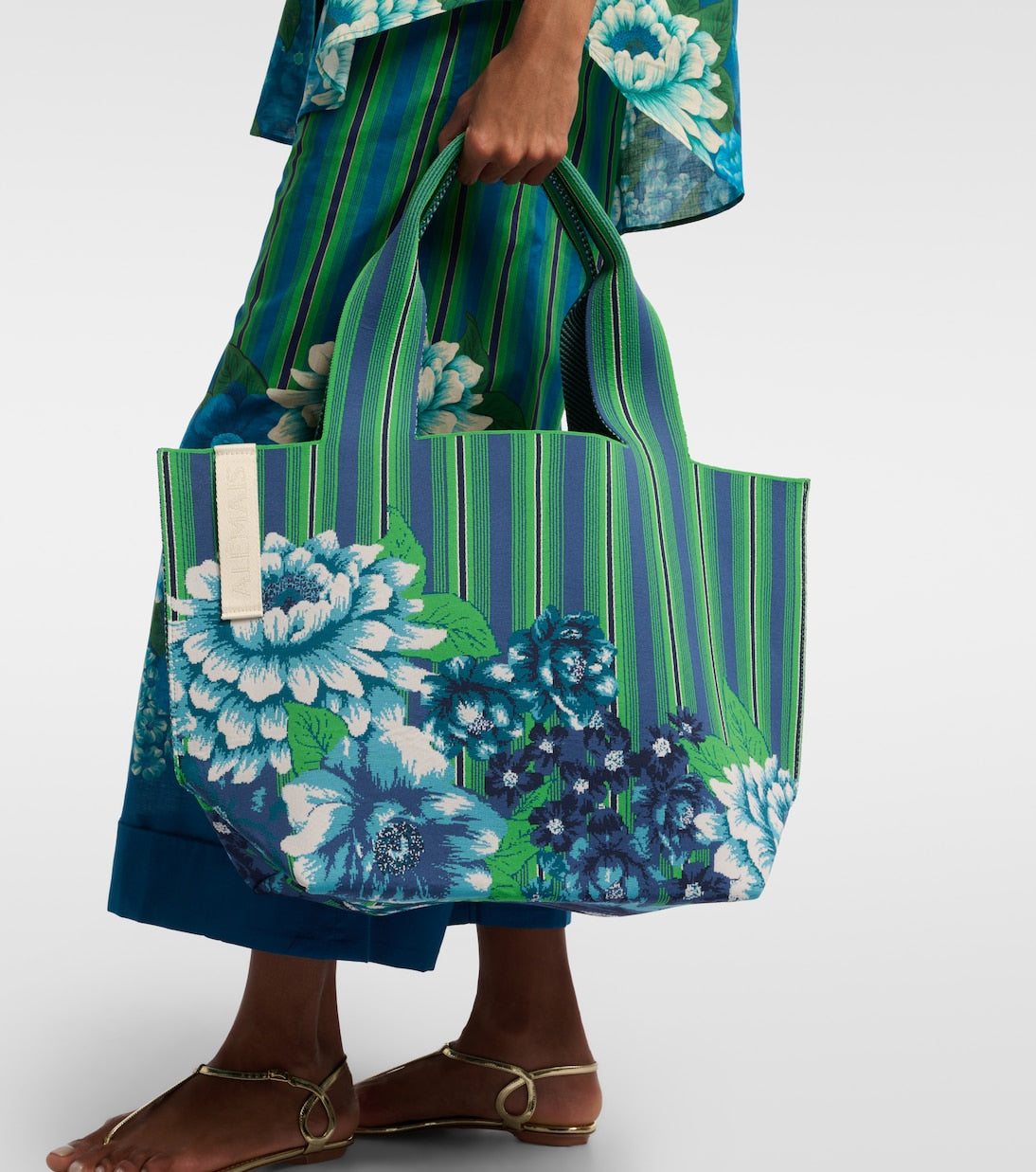 Alémais - Margo Large jacquard tote bag