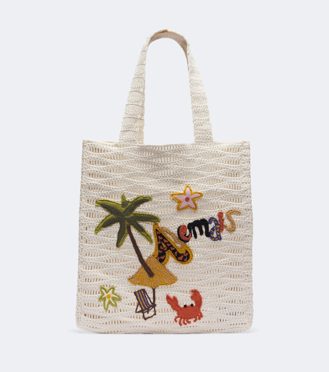 Alémais - Island Cove Large crochet tote bag