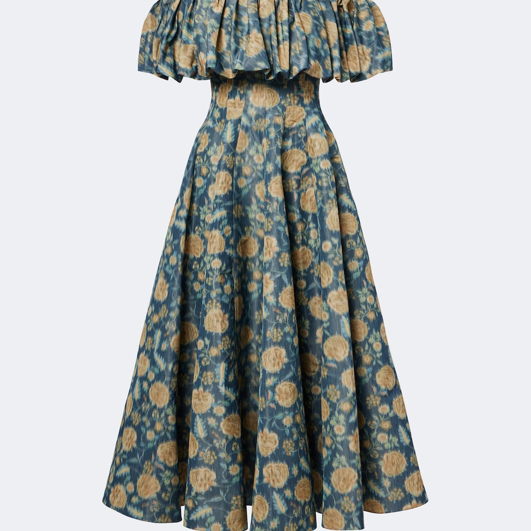 Markarian - Freesia floral off-shoulder bustier dress