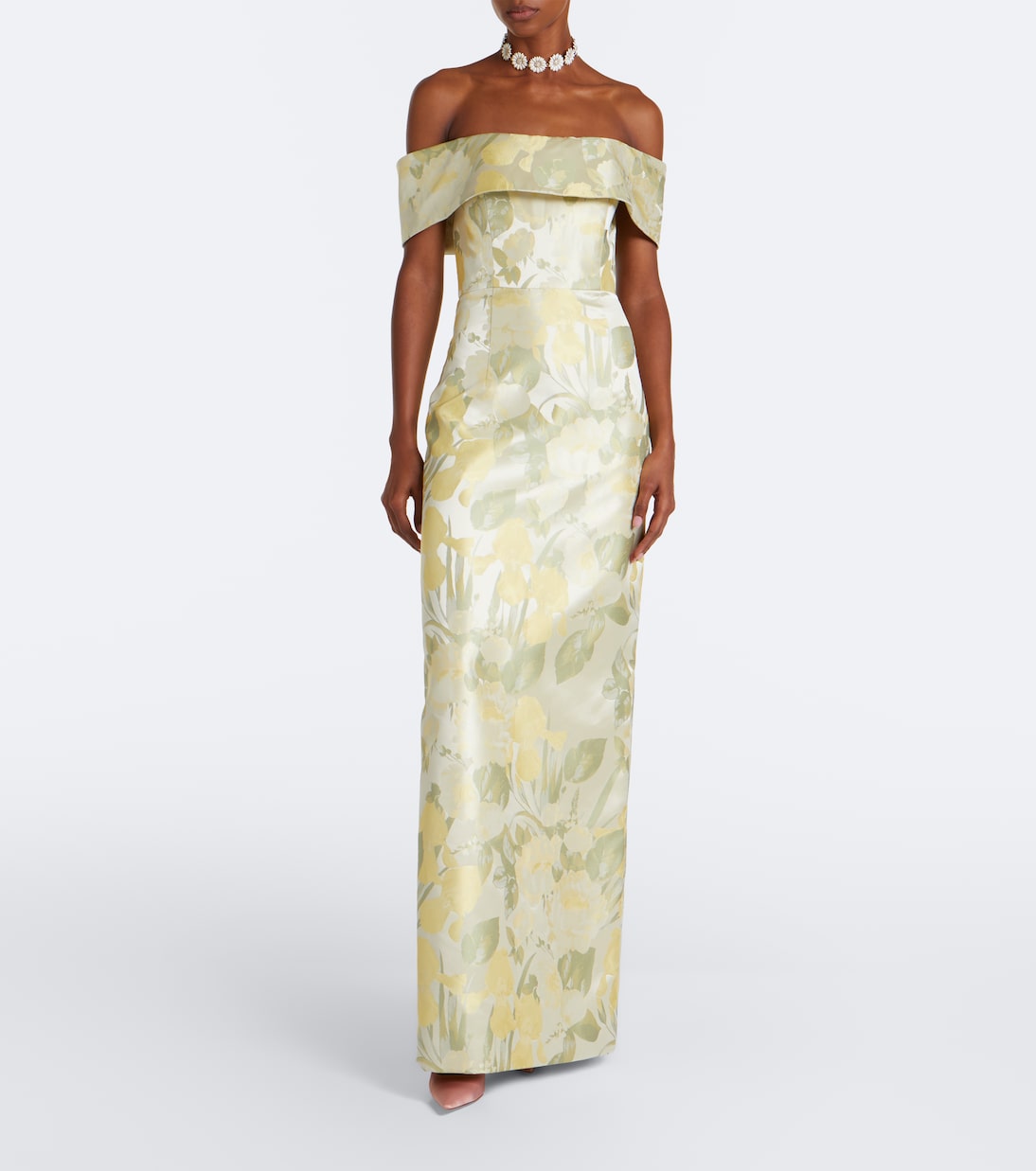 Markarian - Clover floral gown