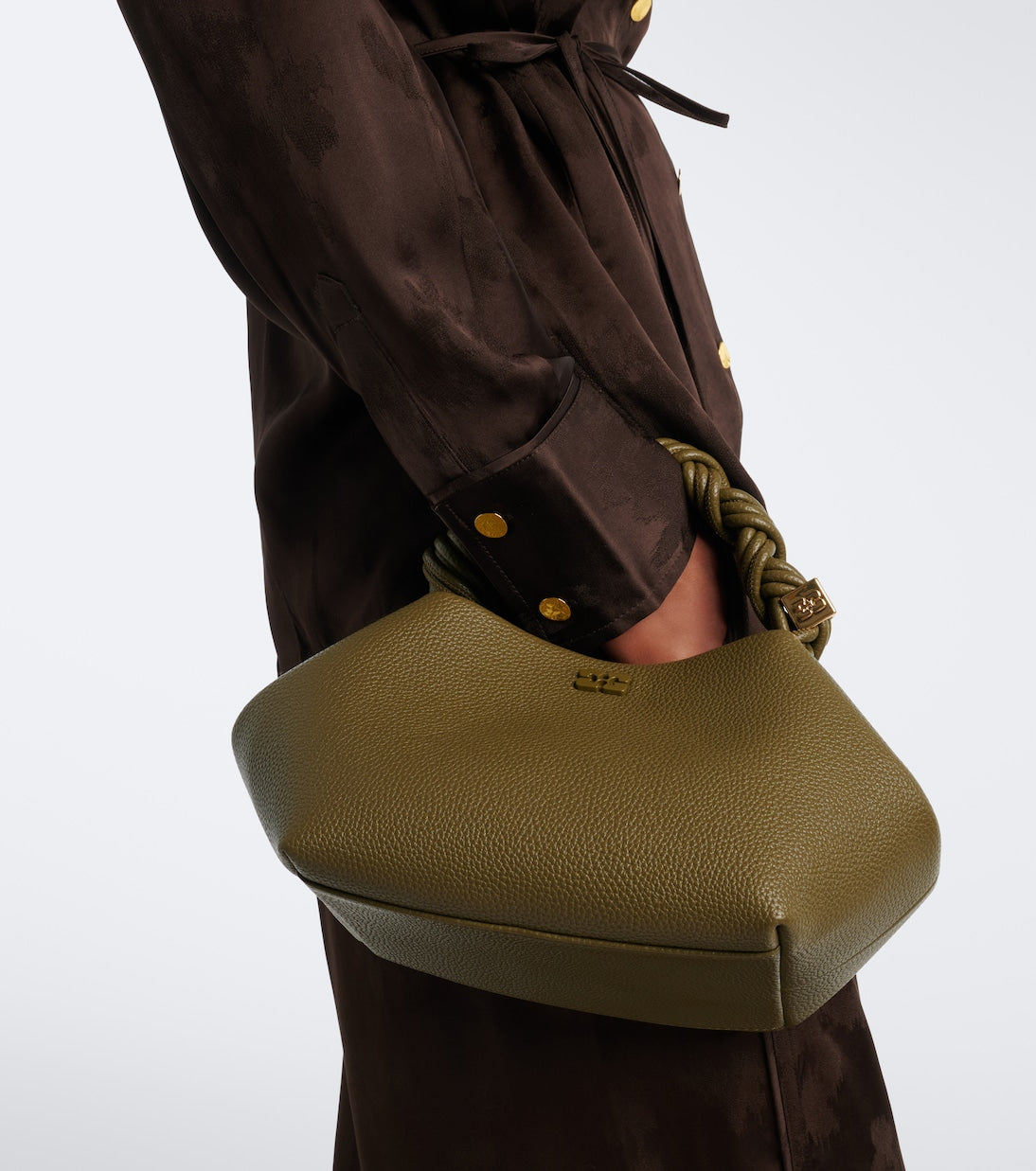 Ganni - Bou Small top-handle bag