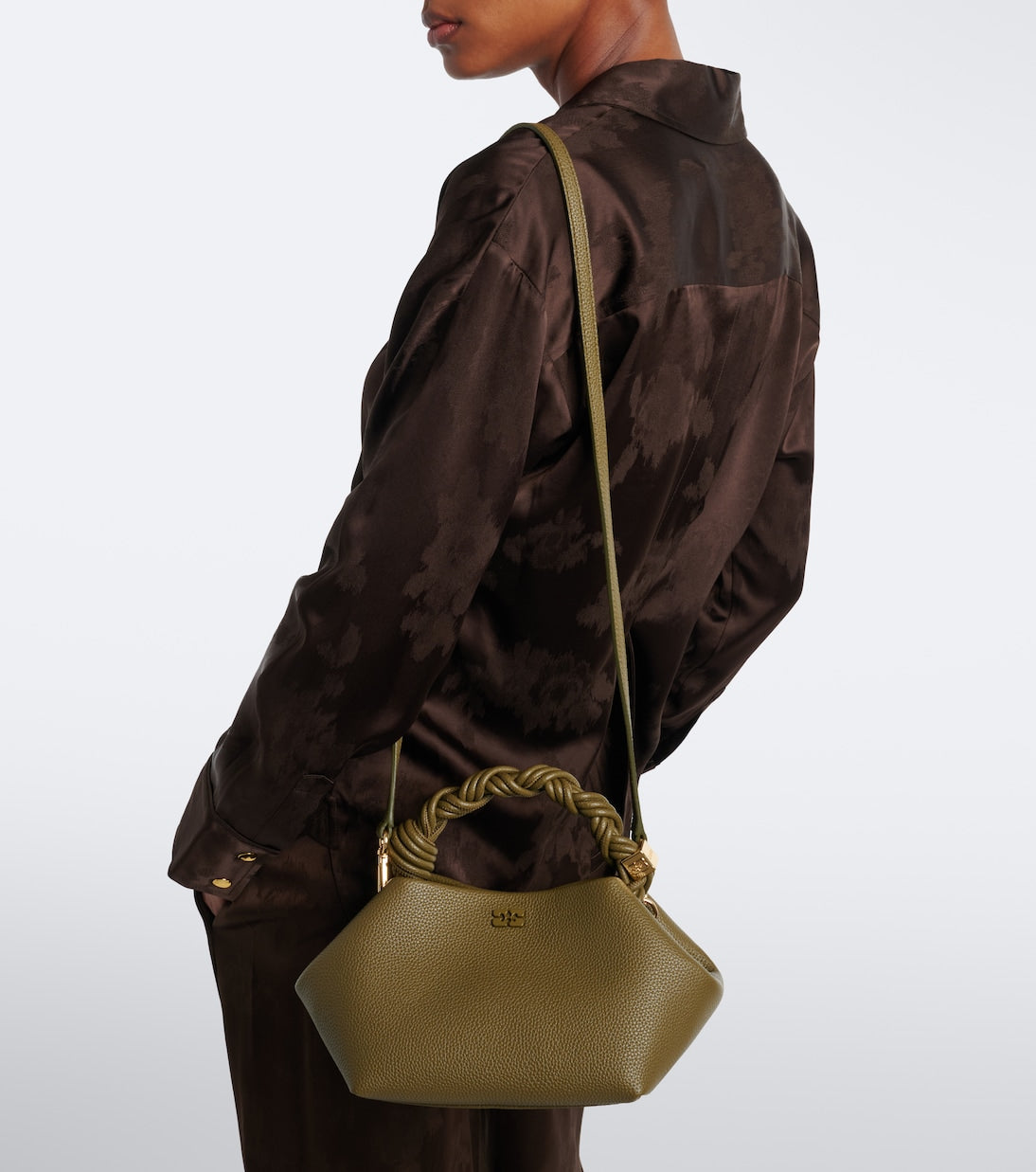 Ganni - Bou Small top-handle bag