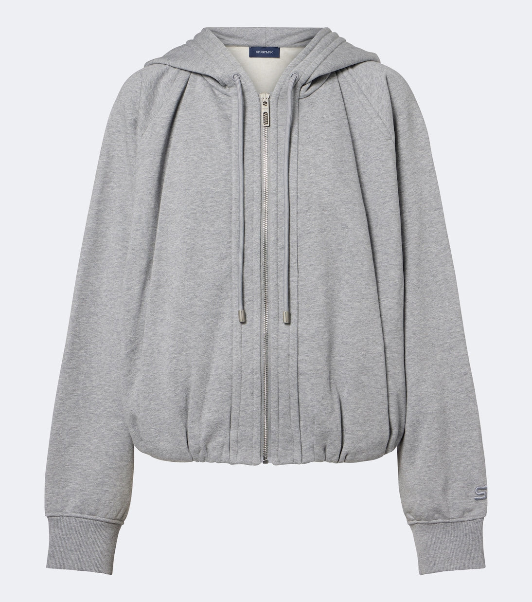 Sportmax - Cotton-blend jersey hoodie