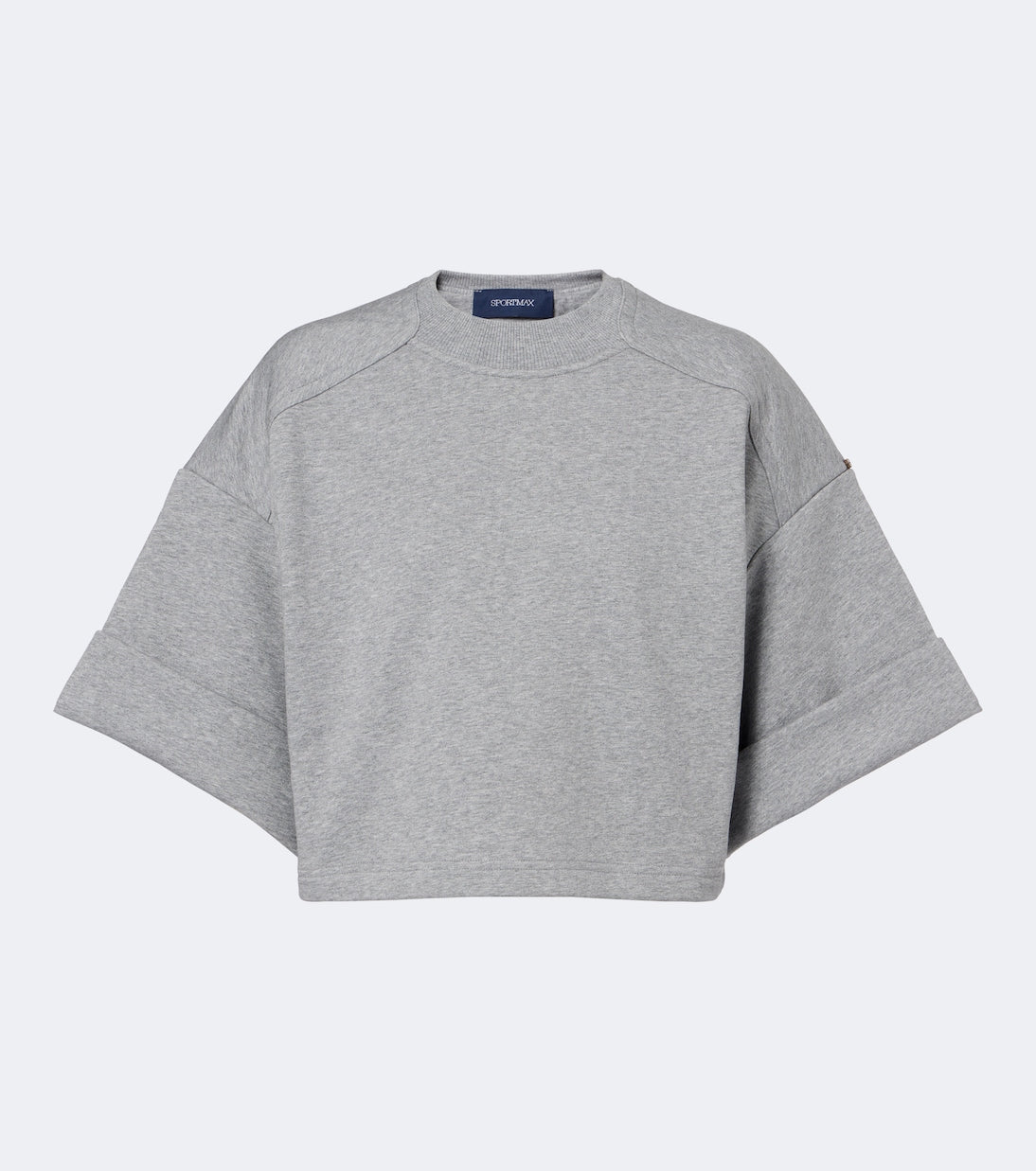 Sportmax - Cotton-blend jersey sweatshirt