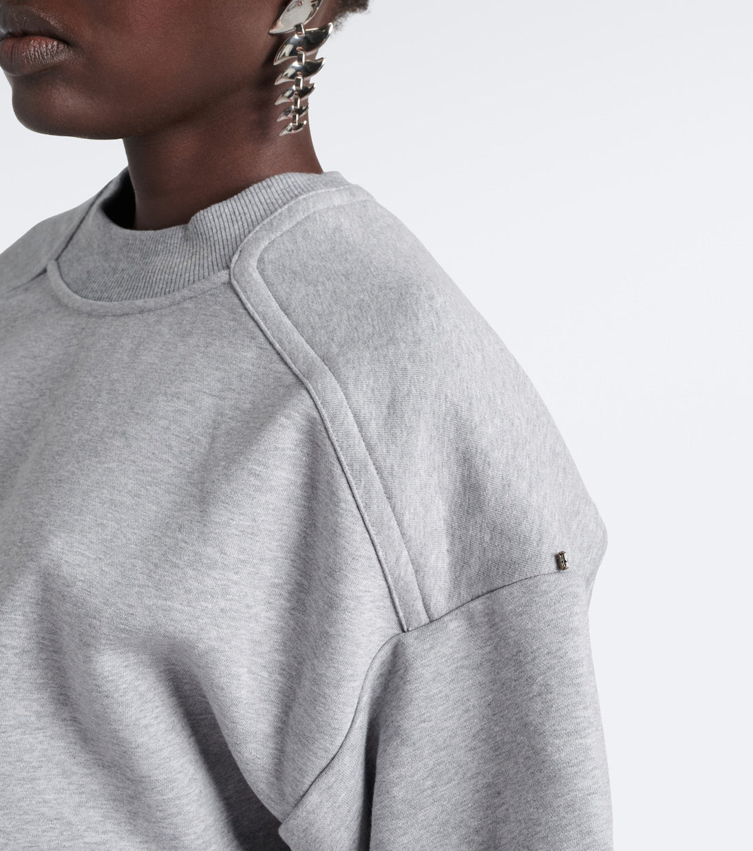 Sportmax - Cotton-blend jersey sweatshirt