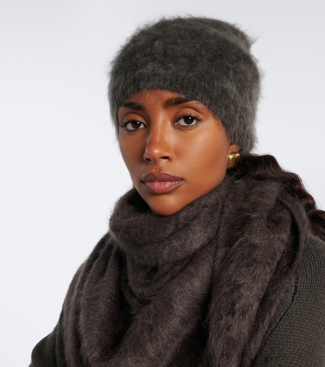 Lisa Yang - Brushed cashmere beanie