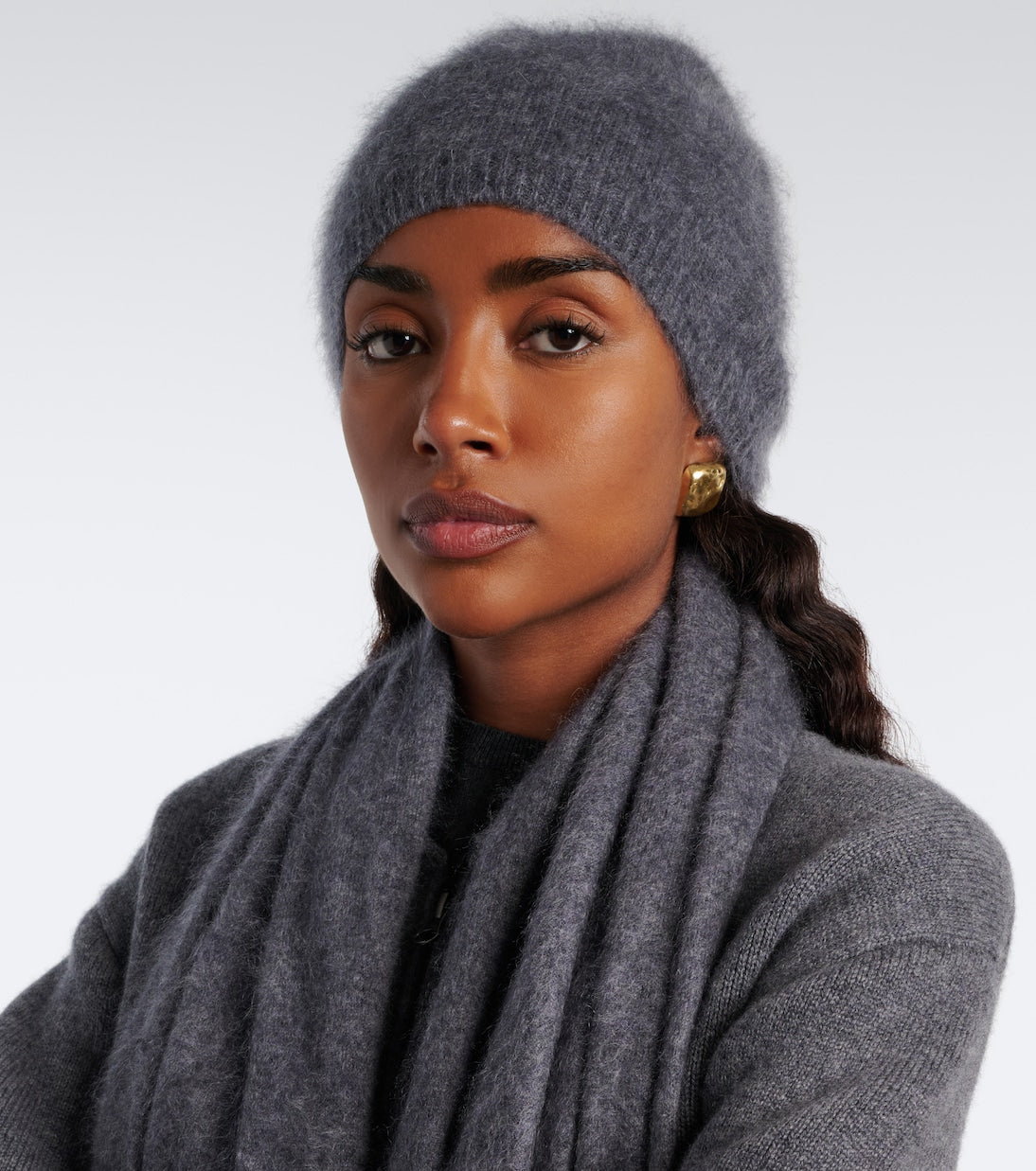 Lisa Yang - Brushed cashmere beanie