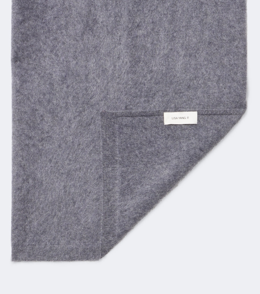 Lisa Yang - Brushed cashmere scarf