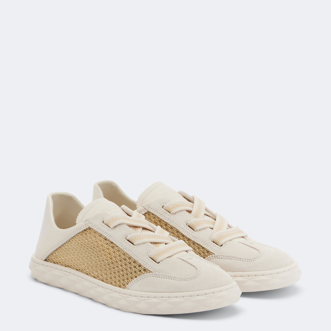 Jimmy Choo - Diamond Light Flex suede sneakers