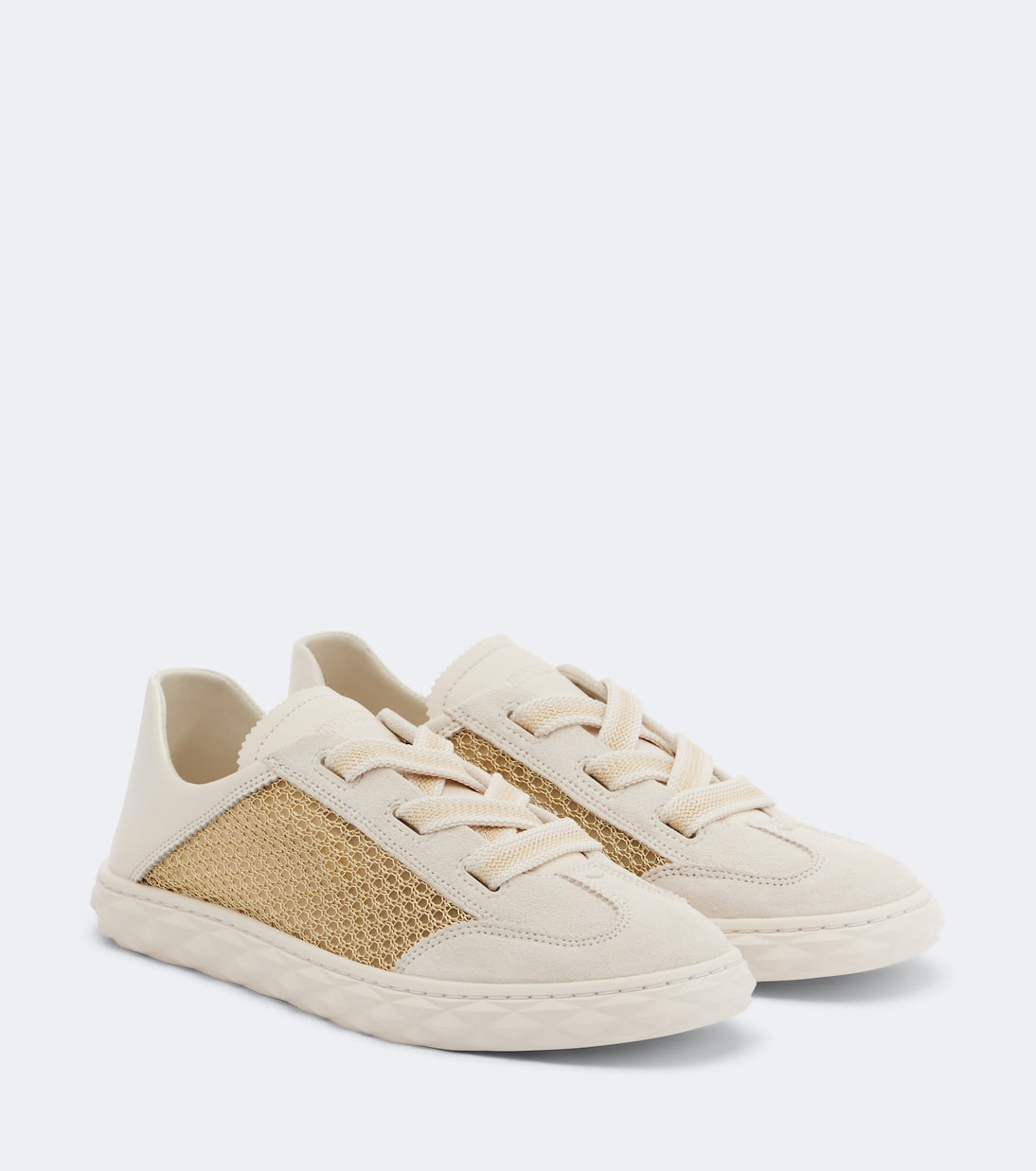 Jimmy Choo - Diamond Light Flex suede sneakers
