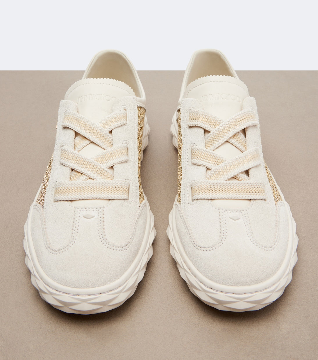 Jimmy Choo - Diamond Light Flex suede sneakers