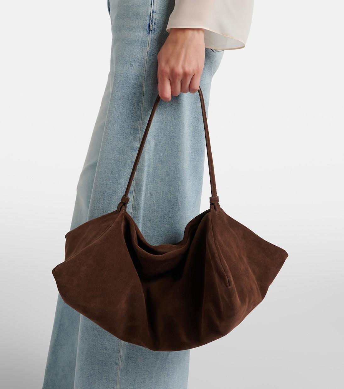 Altuzarra - Origami Medium suede shoulder bag