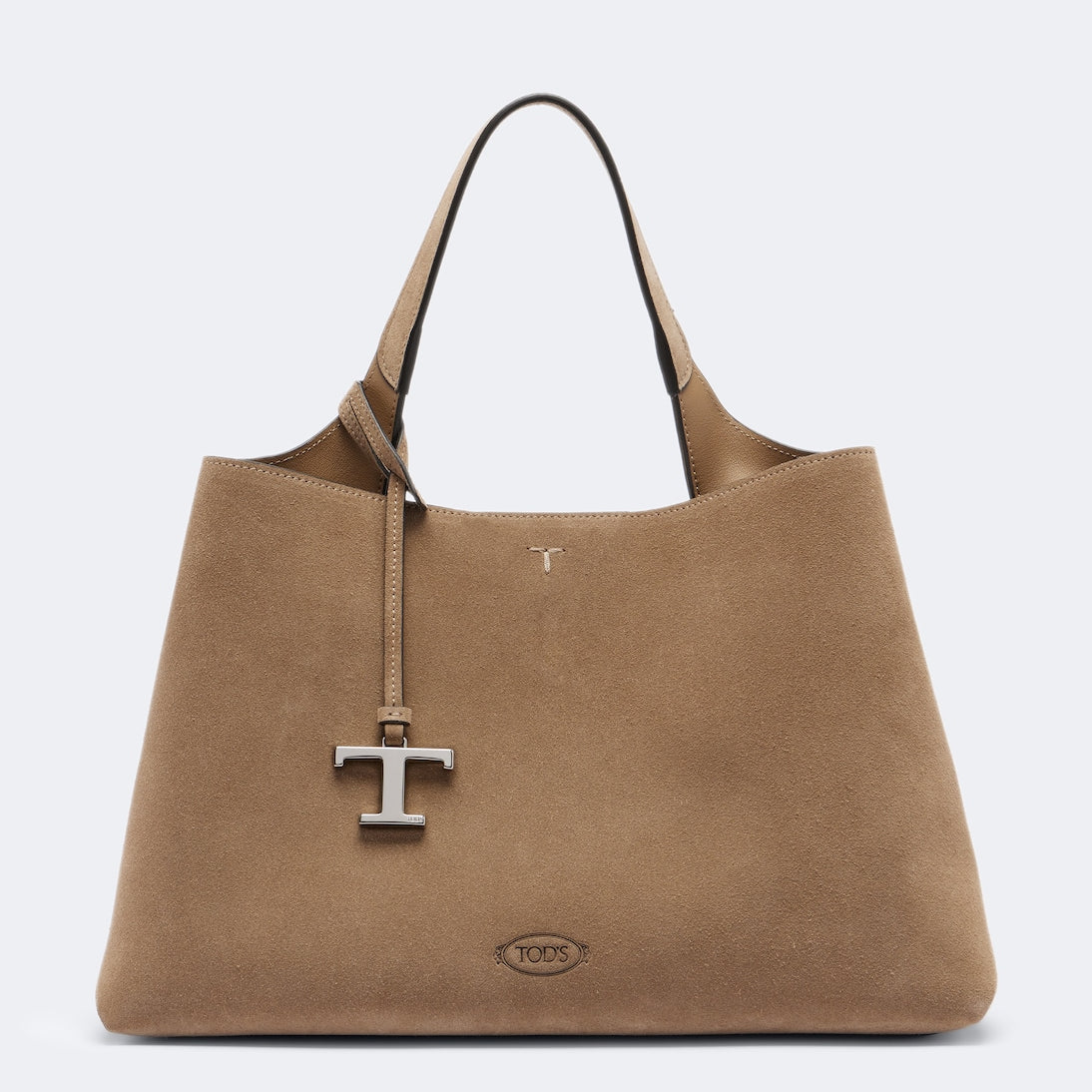Tod's - Apa Medium suede top-handle bag