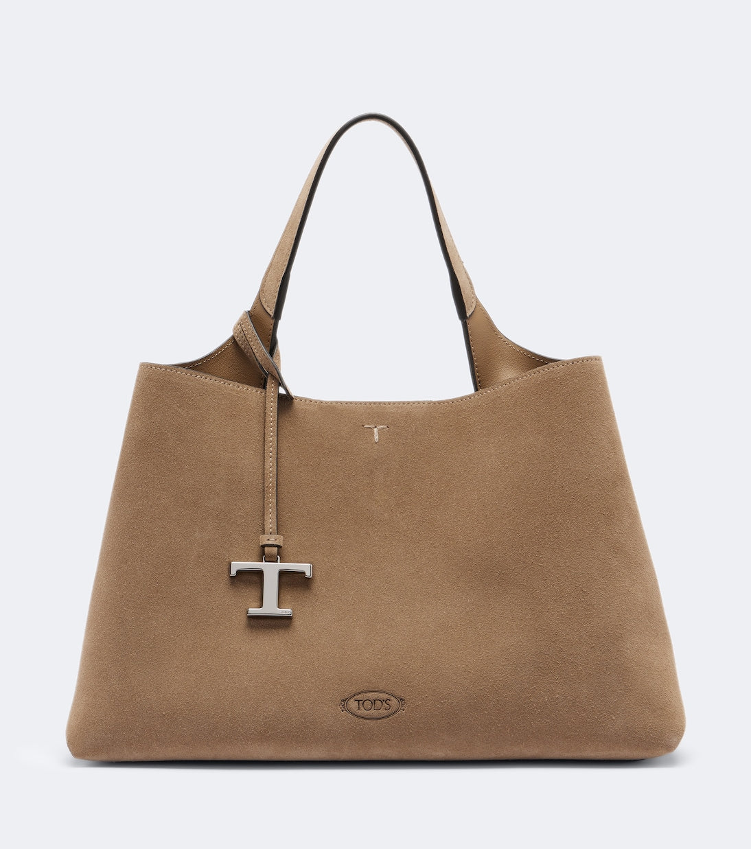 Tod's - Apa Medium suede top-handle bag