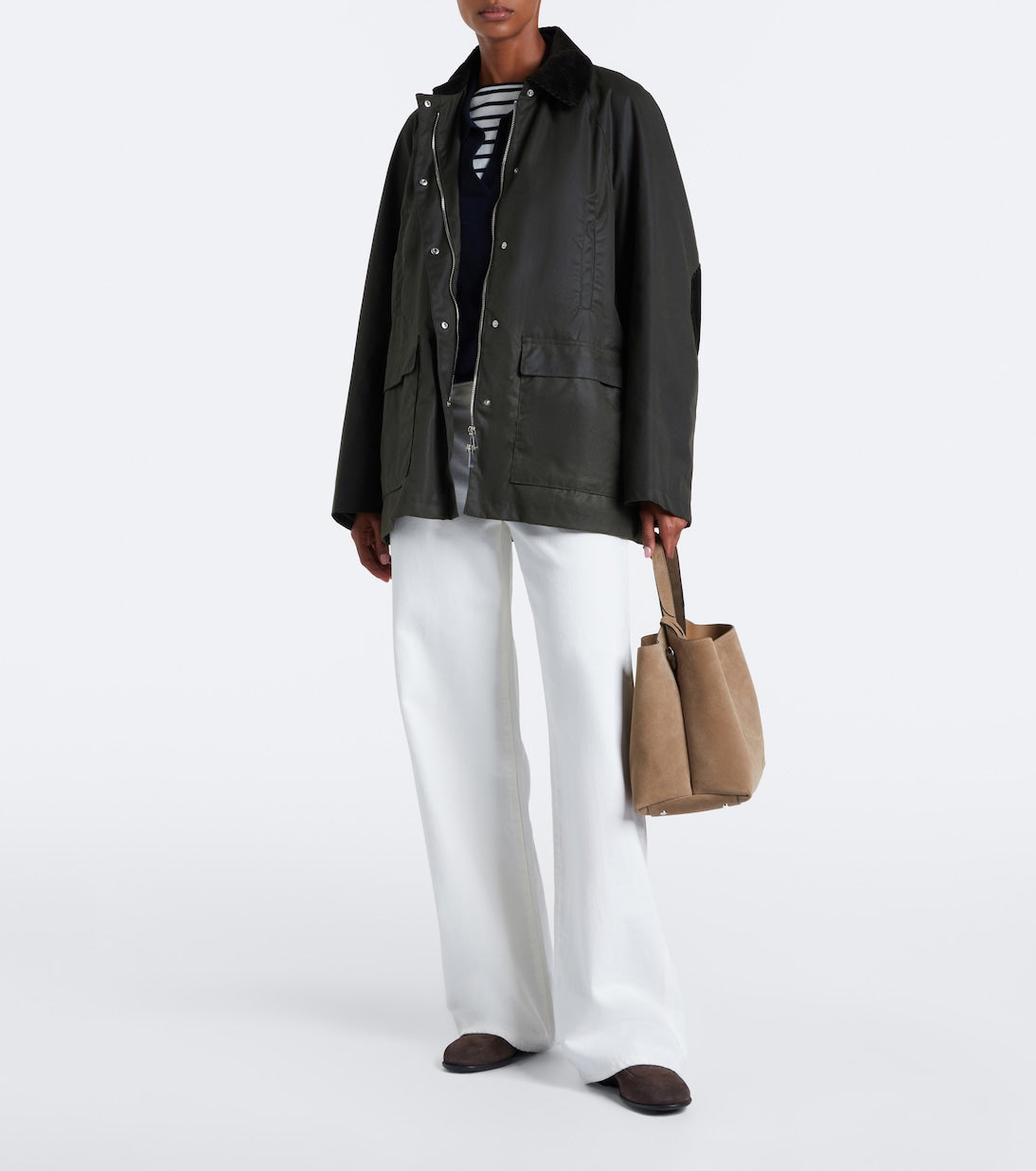 Tod's - Apa Medium suede top-handle bag