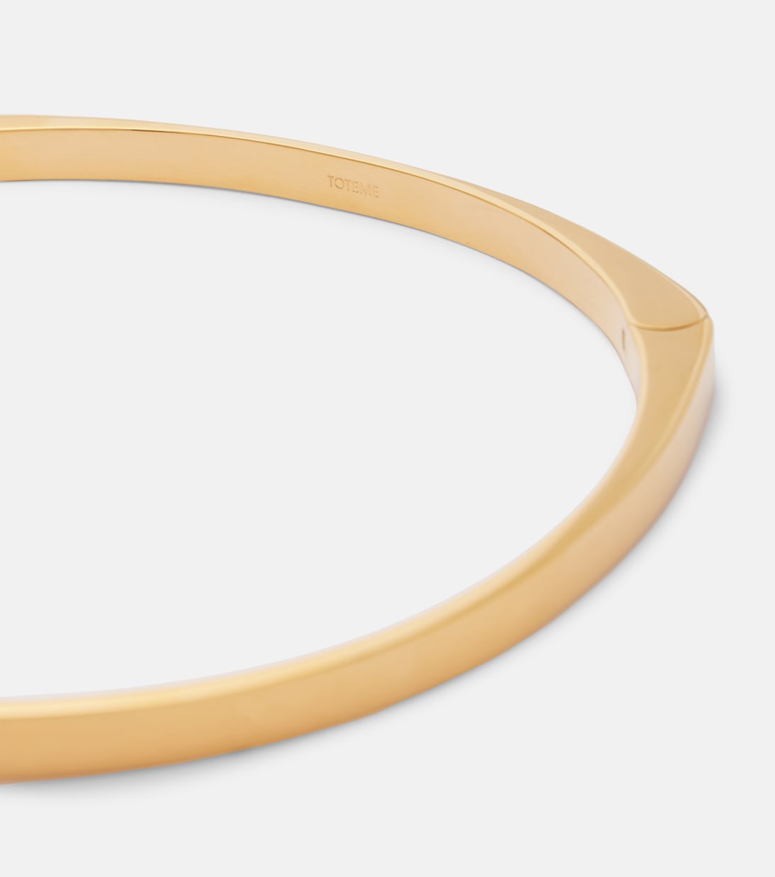 Toteme - Signature 18kt gold-plated necklace