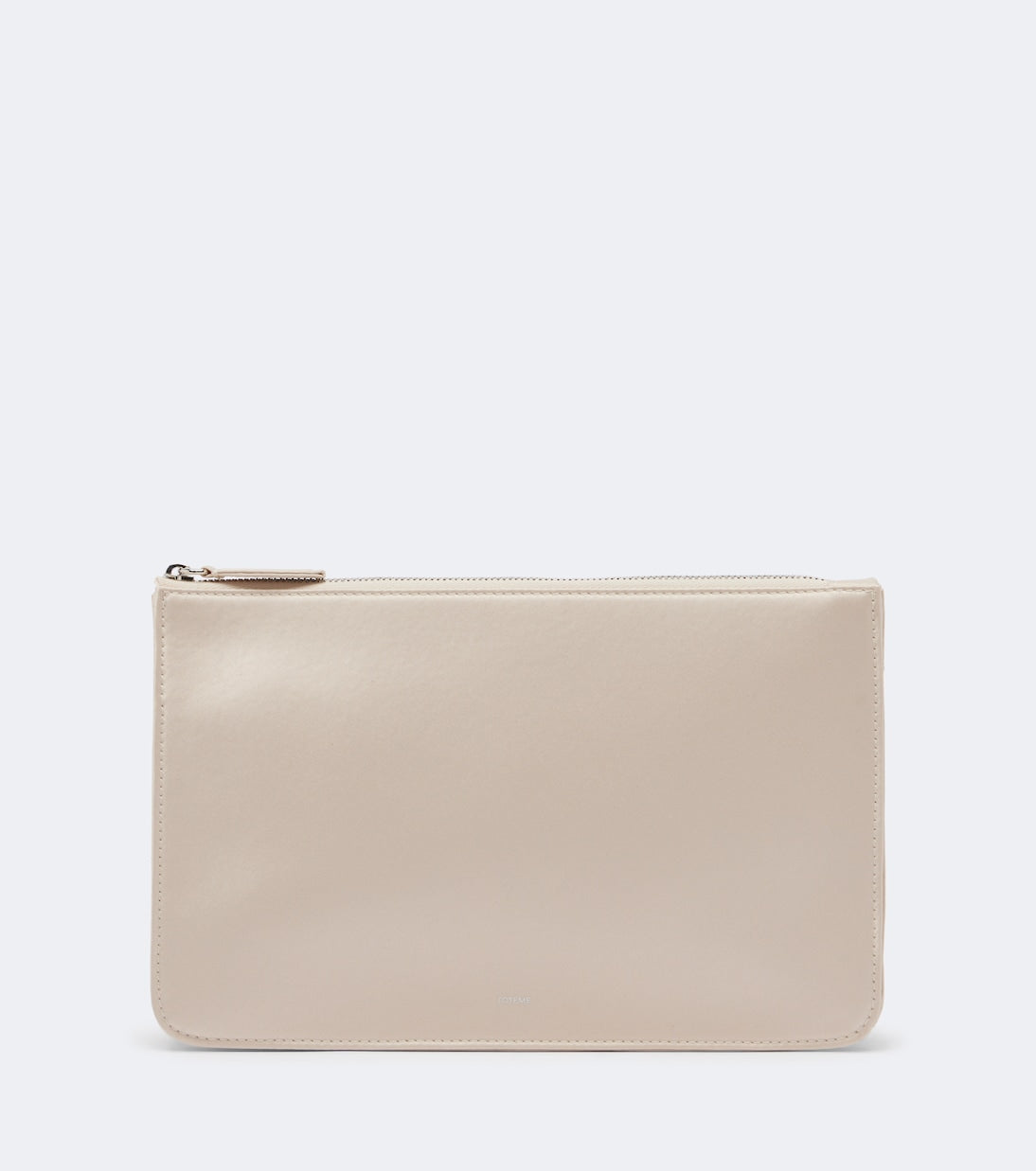 Toteme - Threefold satin clutch