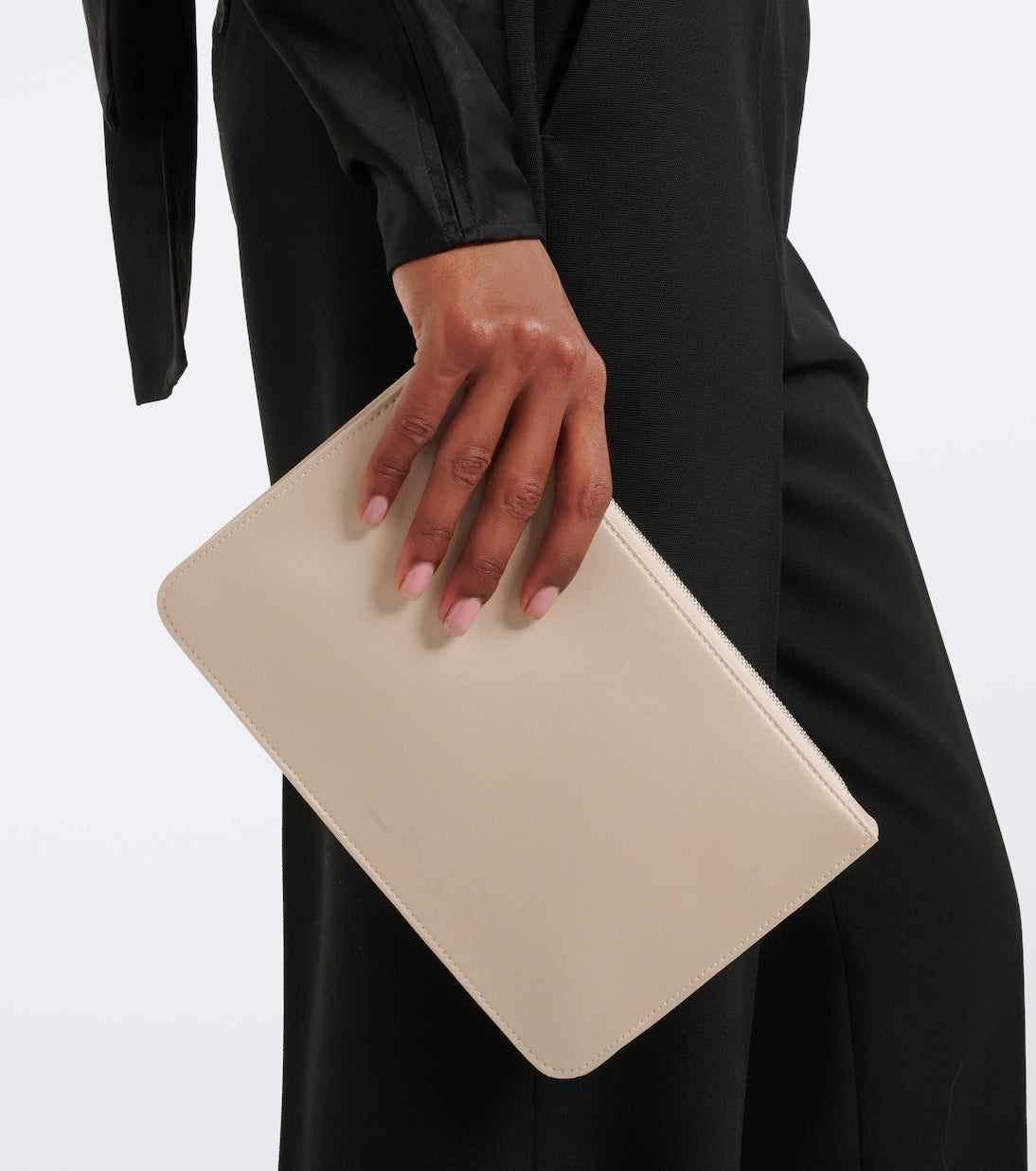 Toteme - Threefold satin clutch