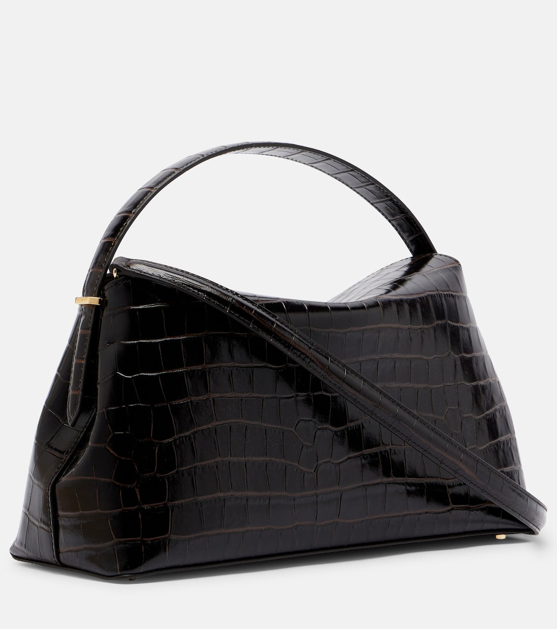 Toteme - T-Lock croc-effect leather tote bag