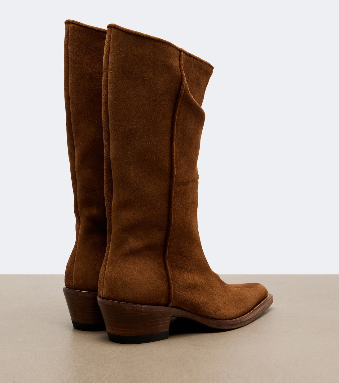 Khaite - Clive suede mid-calf boots