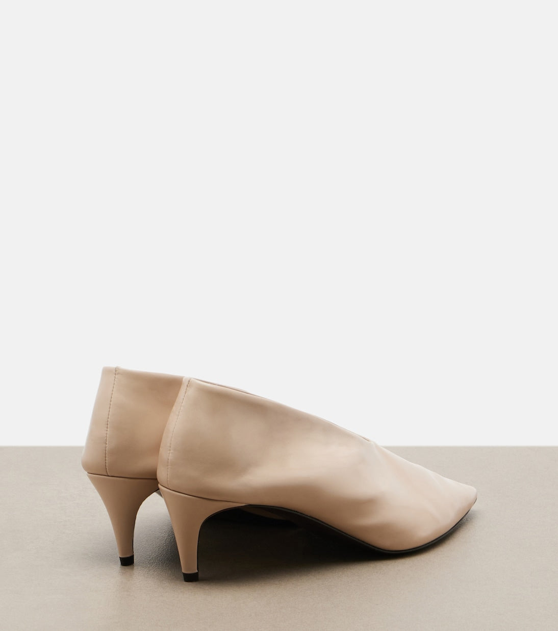 Khaite - Miriam leather pumps