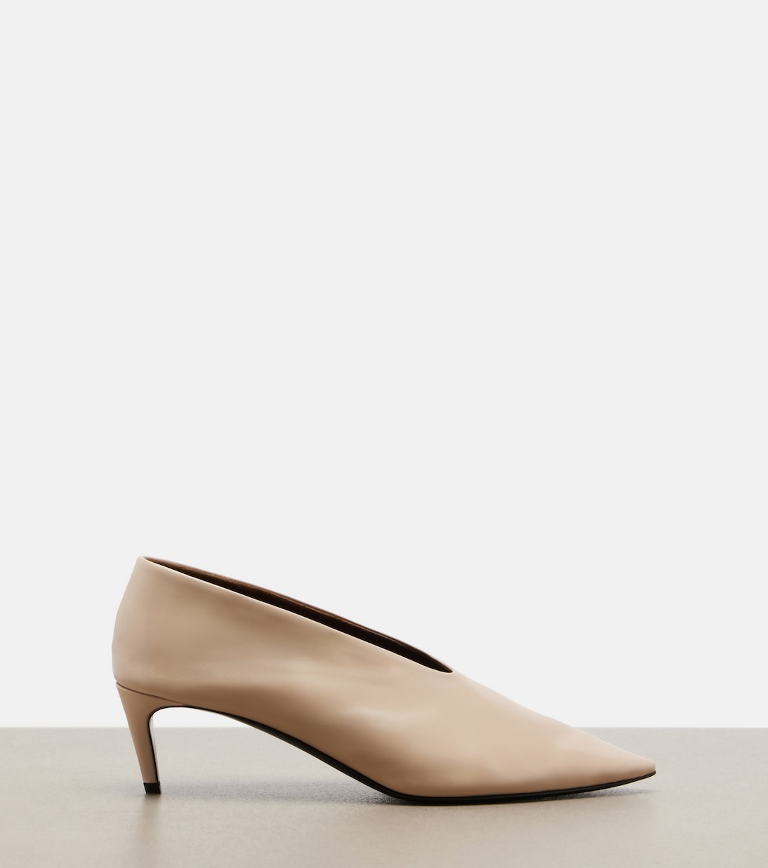 Khaite - Miriam leather pumps