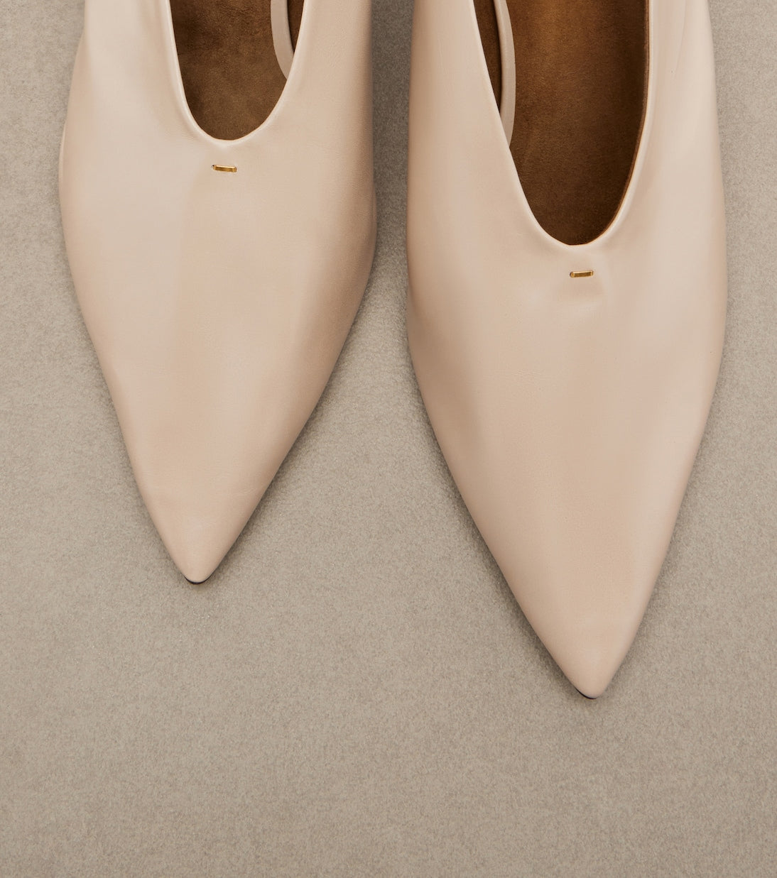 Khaite - Miriam leather pumps