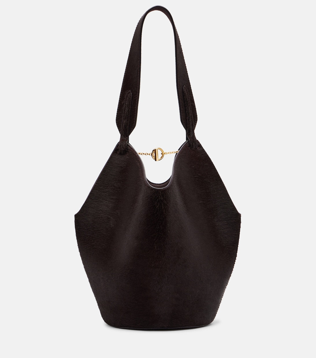 Khaite - Lotus Mini calf hair tote bag