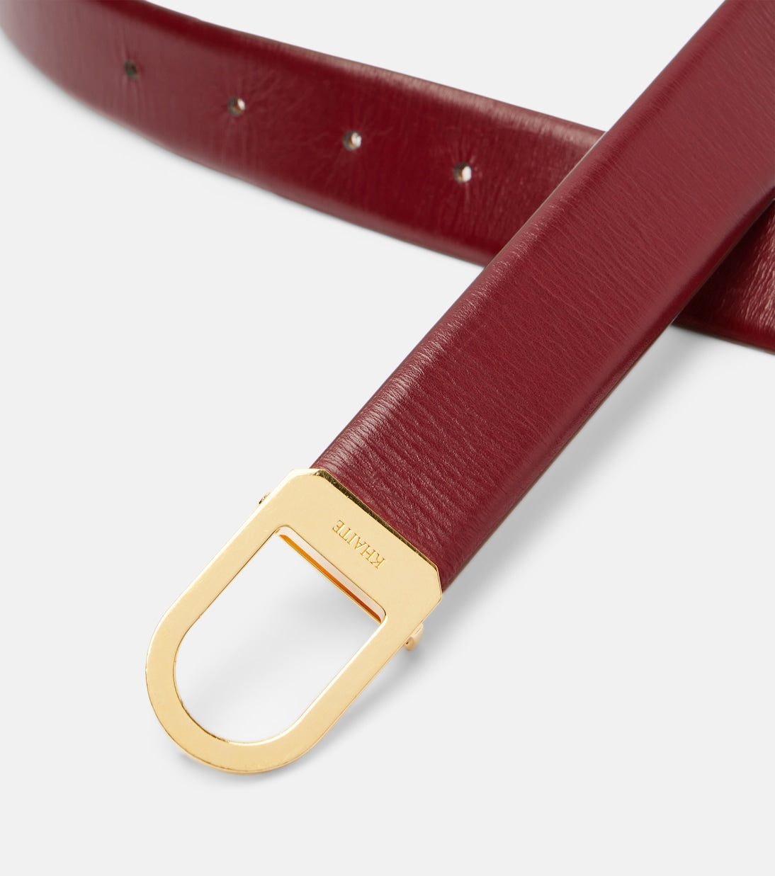 Khaite - Saddle leather belt