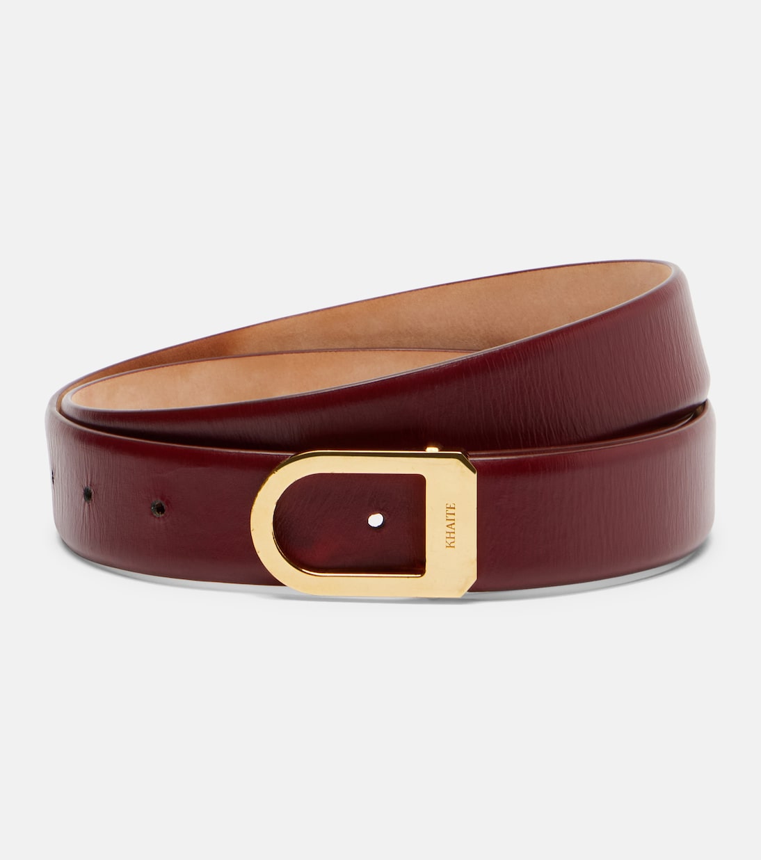 Khaite - Saddle leather belt