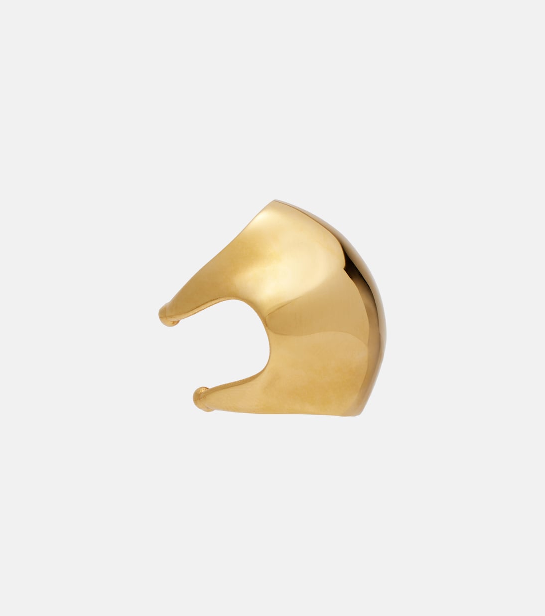 Khaite - Lotus 18kt gold-plated ear cuff