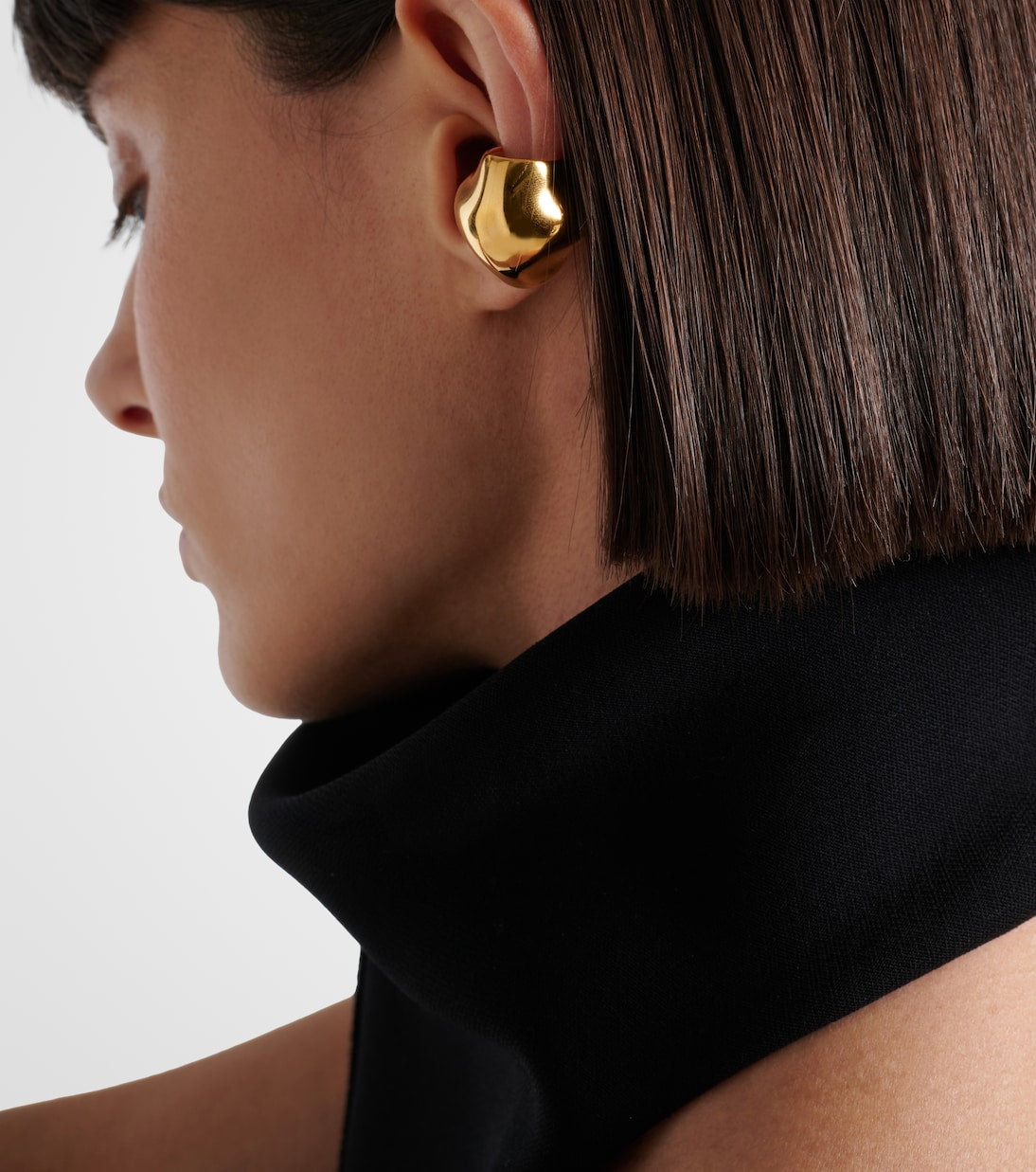 Khaite - Lotus 18kt gold-plated ear cuff