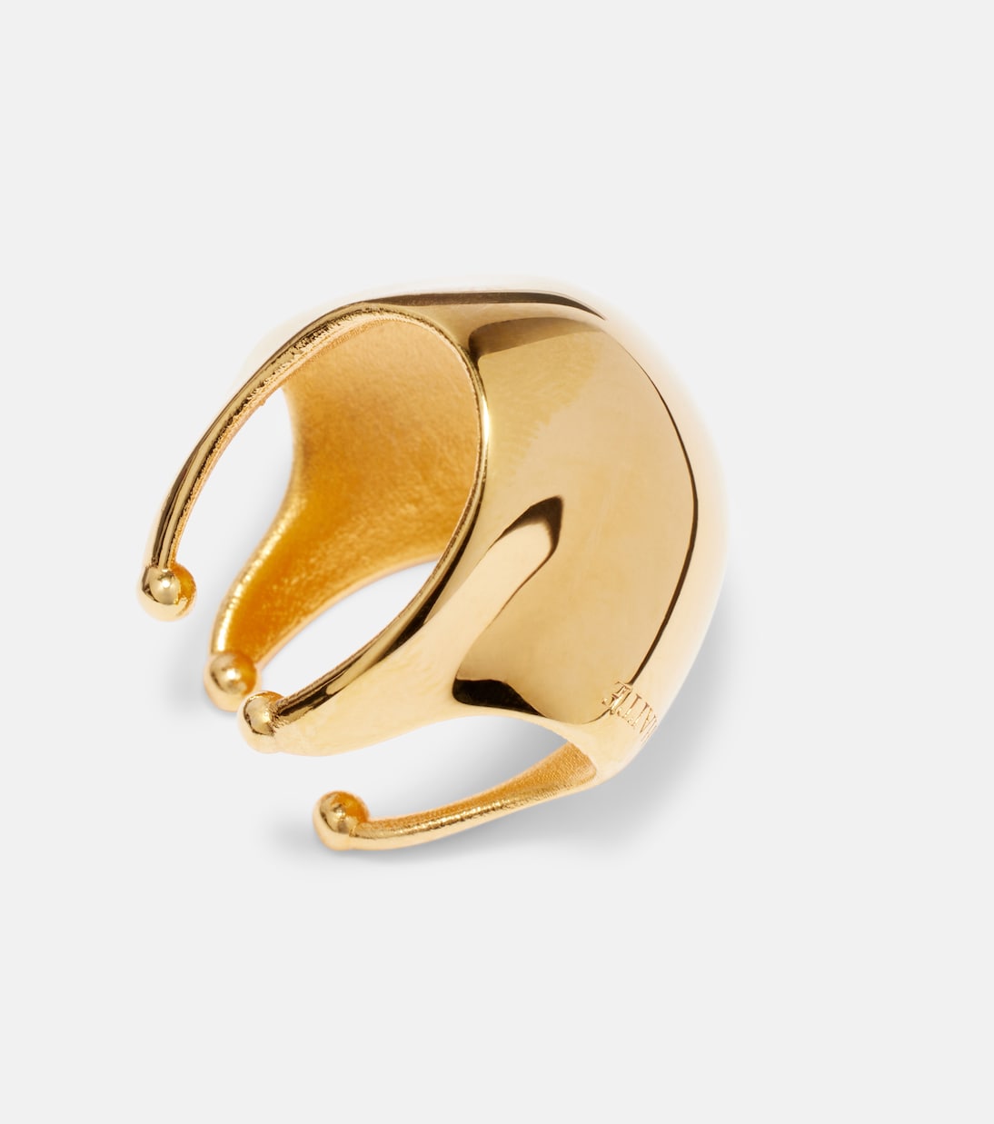 Khaite - Lotus 18kt gold-plated ear cuff