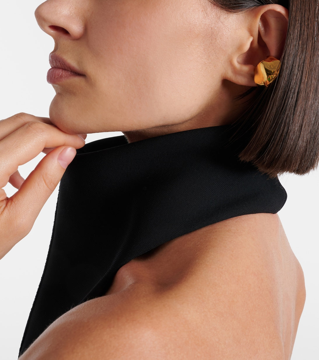 Khaite - Lotus 18kt gold-plated ear cuff