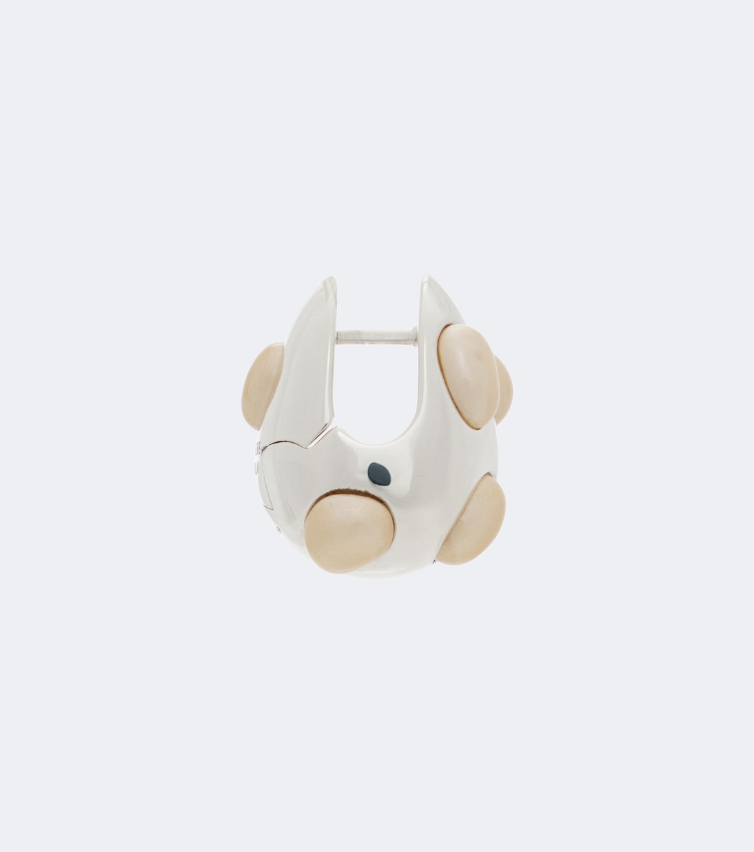 Phoebe Philo - Embellished sterling silver earrings