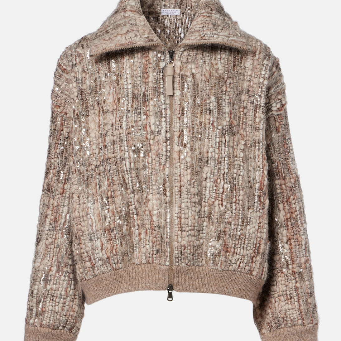 Brunello Cucinelli - Sequined mohair-blend cardigan