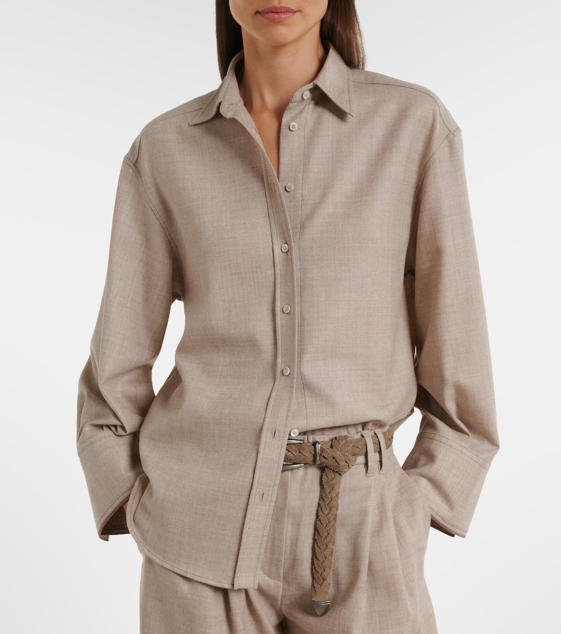 Brunello Cucinelli - Virgin wool shirt