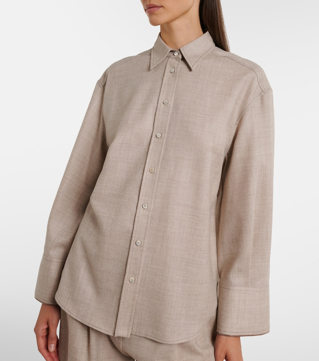 Brunello Cucinelli - Virgin wool shirt