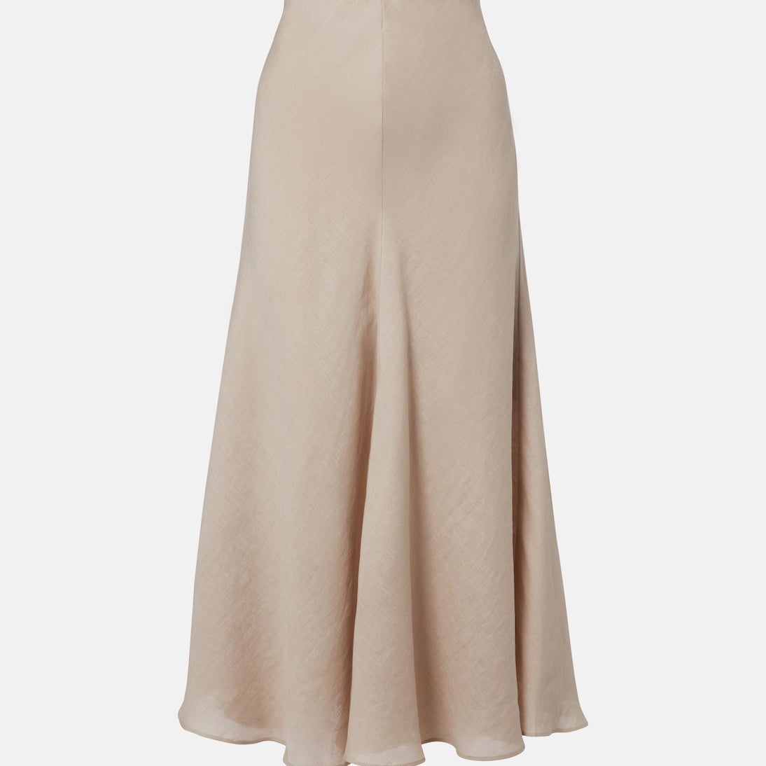 Brunello Cucinelli - Linen midi skirt