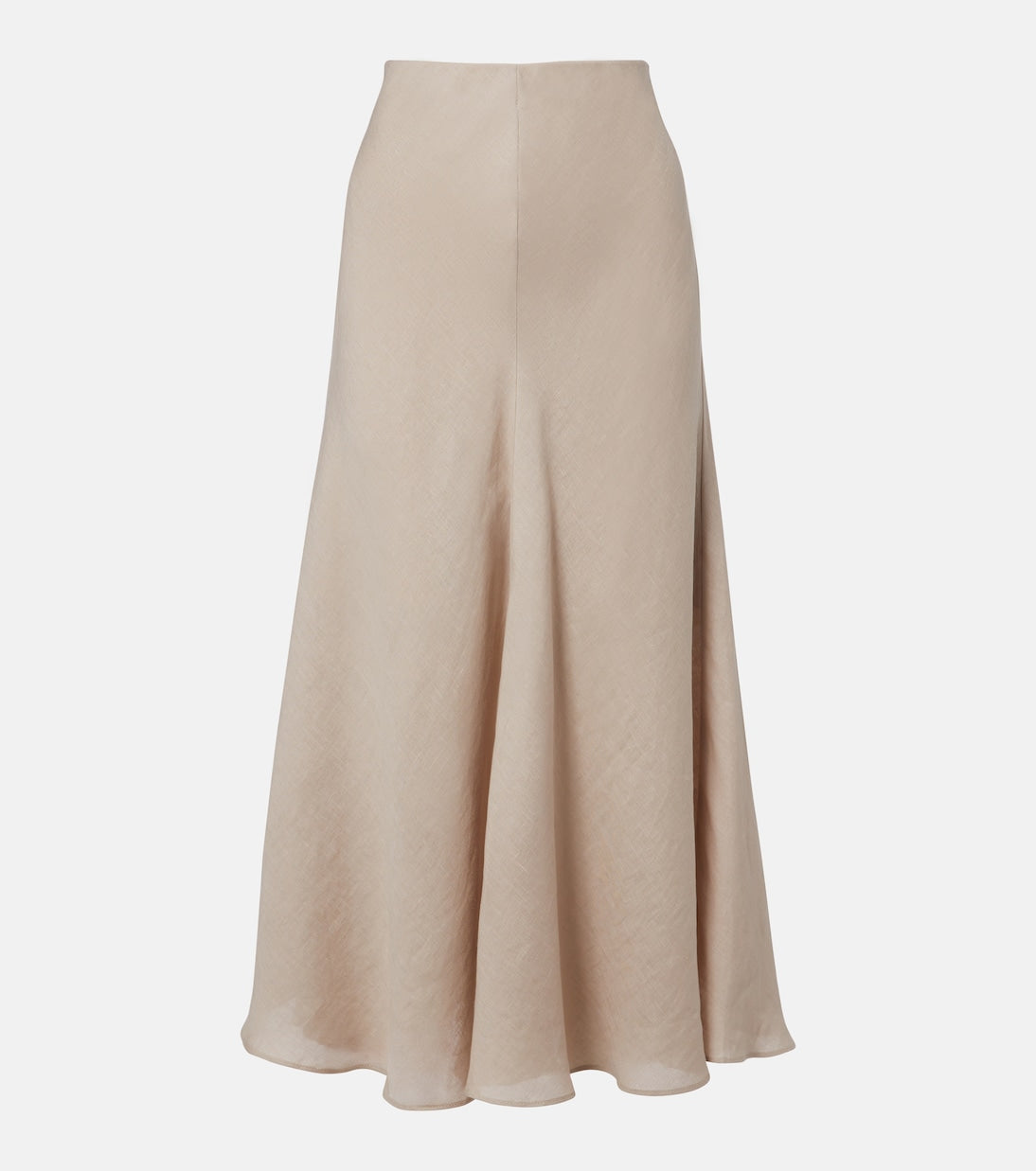 Brunello Cucinelli - Linen midi skirt