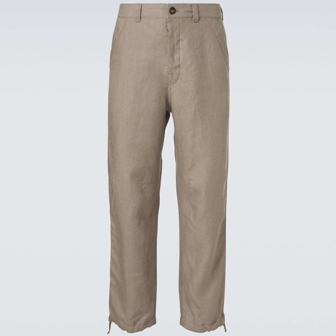 Brunello Cucinelli - Linen straight pants